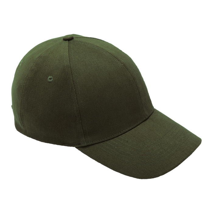 6 Panel Brushed Cotton Cap - Image 6