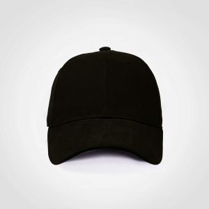 Plain Black Cap