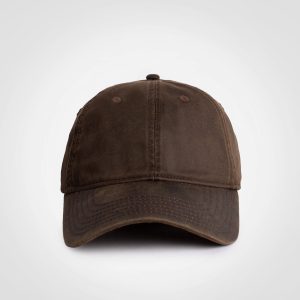 Chocolate Oilskin Cap | Oilskin Cap South Africa | Oilskin Baseball Cap