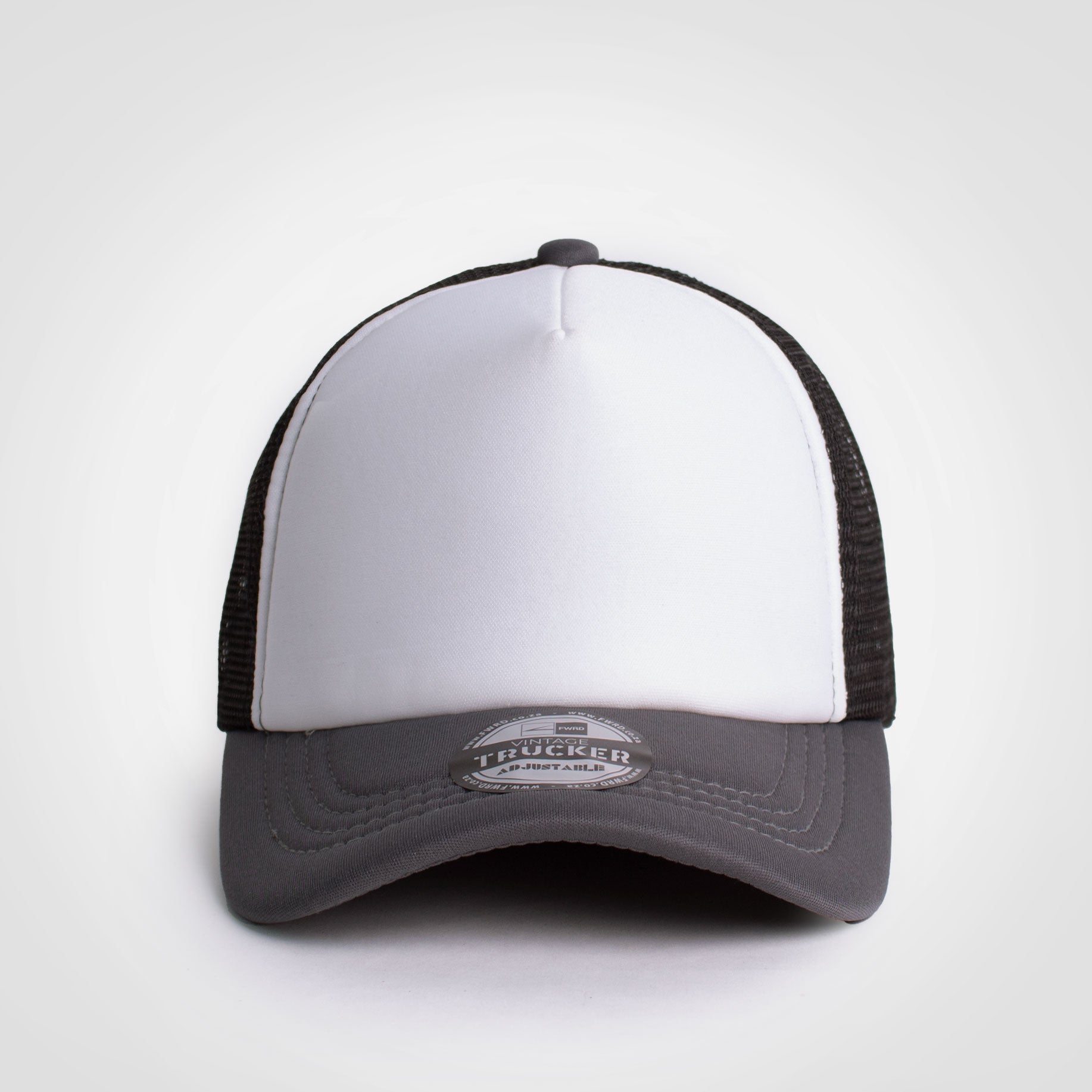 Vintage Trucker Three Tone Cap